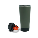 Secure Bar Mount Cup Holder and 22oz Insulated Tumbler in Trailhead Green combo Pack.